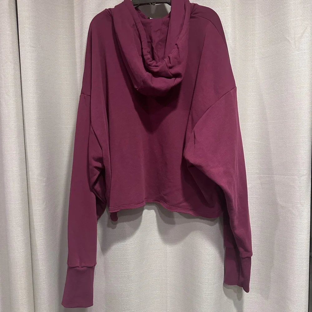 ADIDAS CROPPED HOODIE - Picture 2 of 3